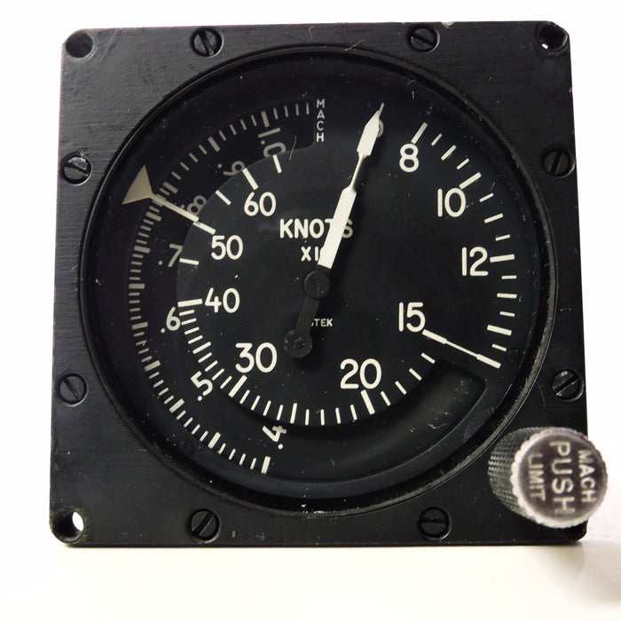 Airspeed / Mach Speed Indicator,  A-7E Corsair II