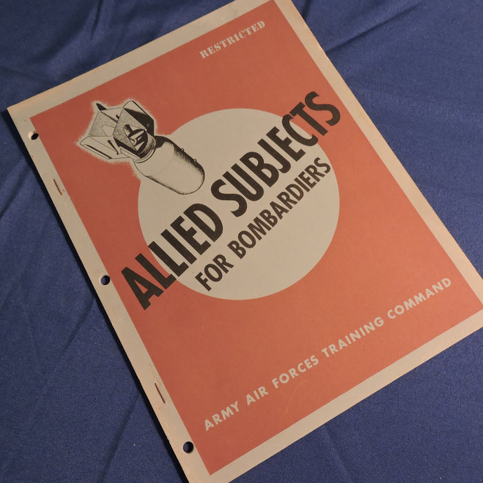 Allied Subjects for Bombardiers, USAAF Training Manual