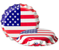 AMERICAN FLAG CROWN CAPS (144)