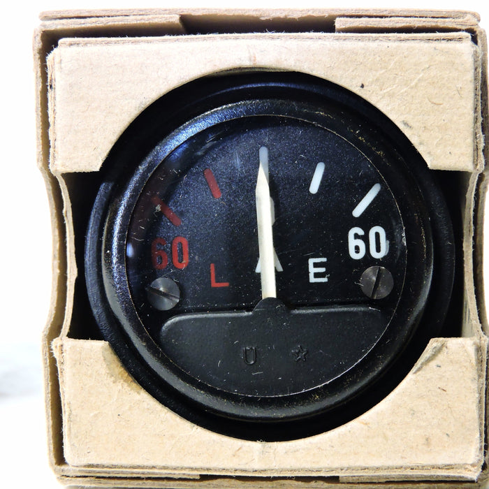 Ammeter Strommesser -60 to 0 to +60 Amps Luftwaffe Fl32509-1