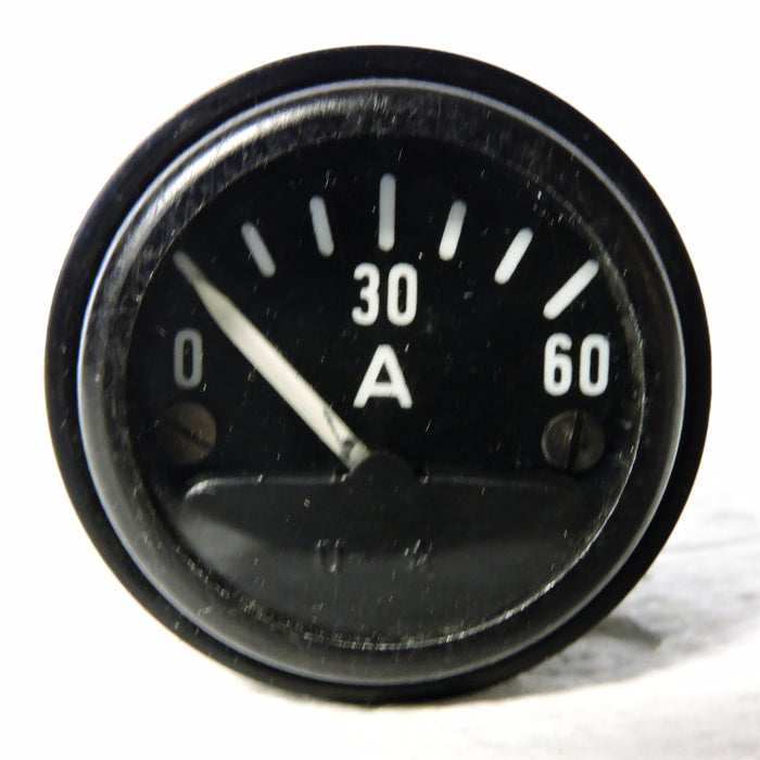 Ammeter Strommesser 0-60 Amps Luftwaffe Fl 32508-2