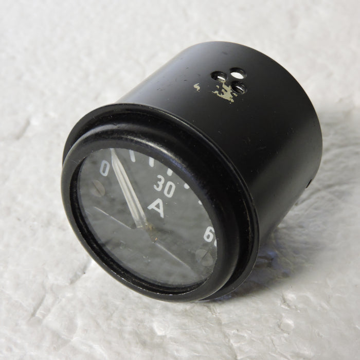 Ammeter Strommesser 0-60 Amps Luftwaffe Fl 32508-2