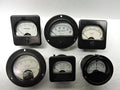 Ammeters, Voltmeters, Lot of 6, Volts, Amps, Milliamps, & Millivolts, Weston, Triplett