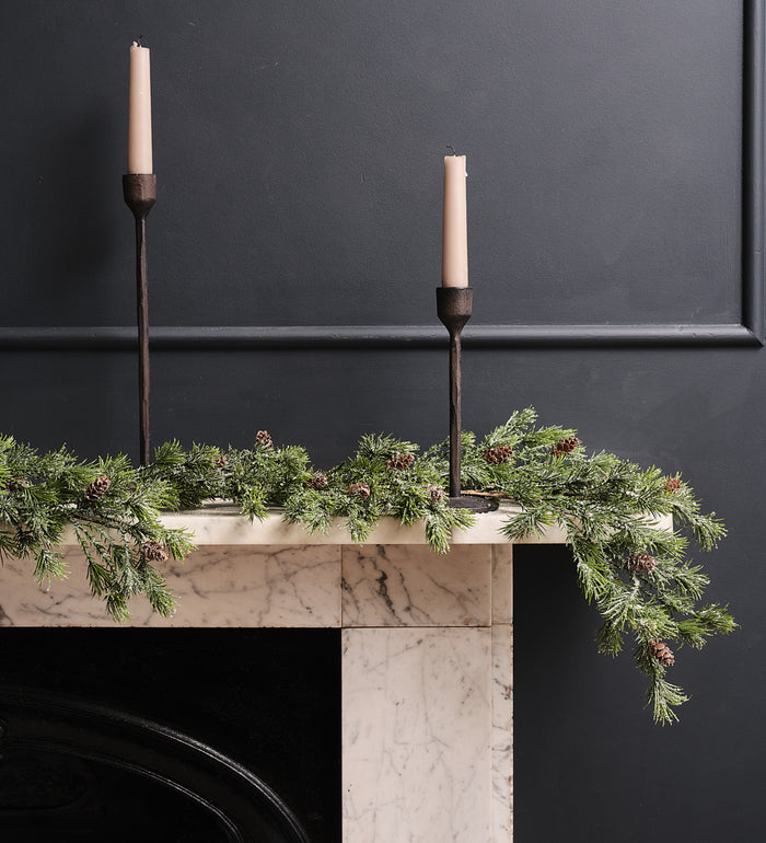 Artificial Fir Cone Garland
