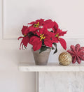 Artificial Red Poinsettia