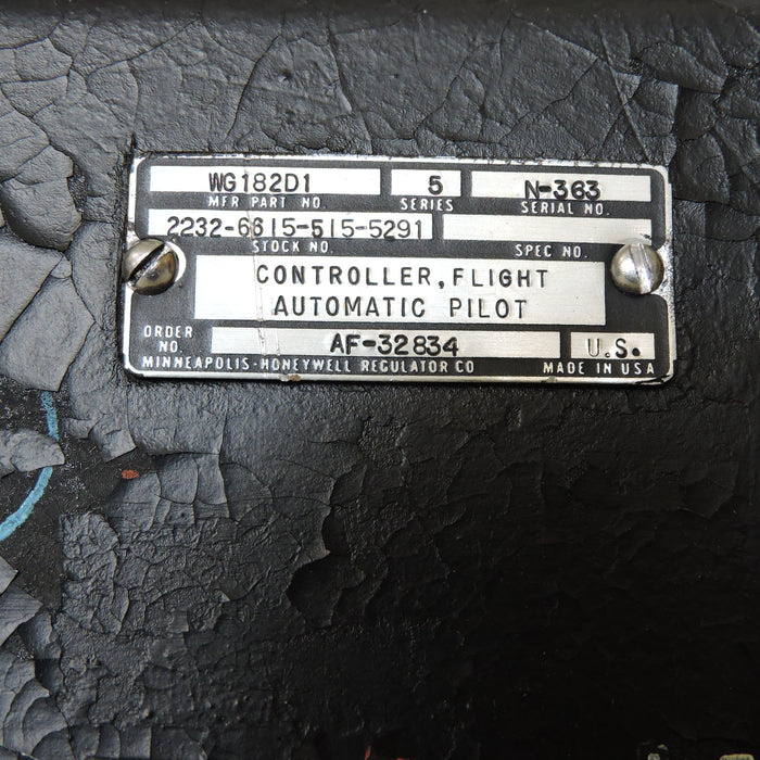 Autopilot Flight Controller, WG182D1