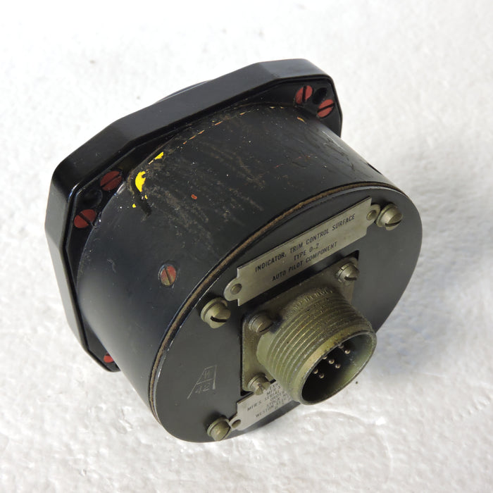 Autopilot Trim Position Indicator, USAF E-4 System,, C-130, 154372