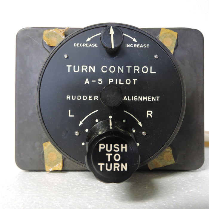 Autopilot Turn Controller for A-5 Auto Pilot System, Sperry