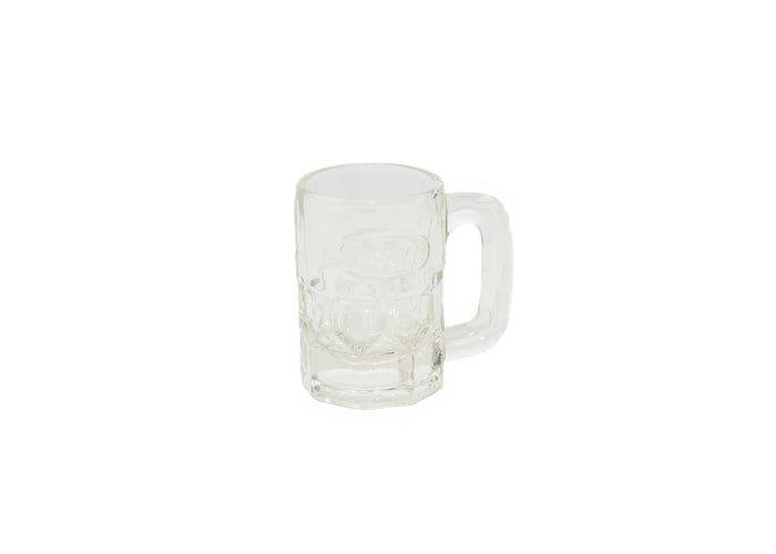 A&W Root Beer Mug Clear Vintage 1990's