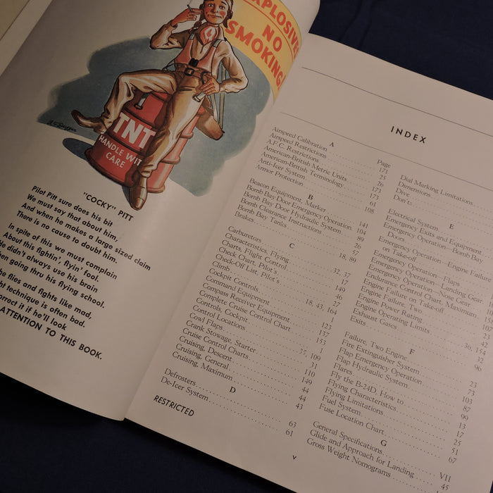 B-24D Liberator Flight Manual 1942