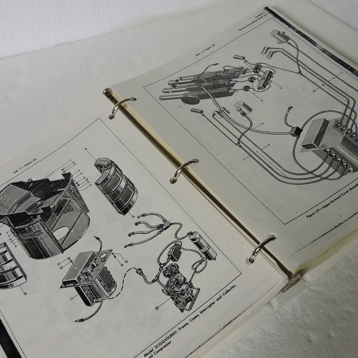 B-29 Superfortress Central Fire Control Parts List AN 11-70AA-29, Photocopy