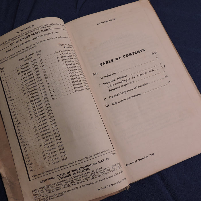B-29 Superfortress Inspection and Maintenance Guide TO 00-20A-2-B-29