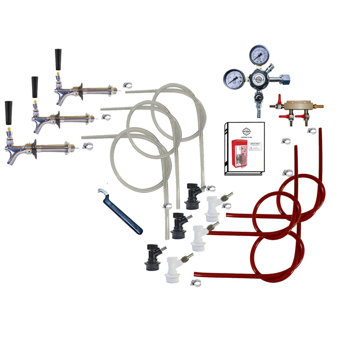 3 Tap / 1 Valve / Without Tank