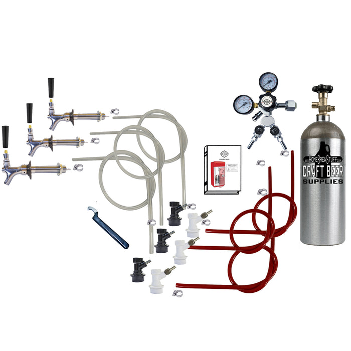 3 Tap / Wye Splitter / With Tank
