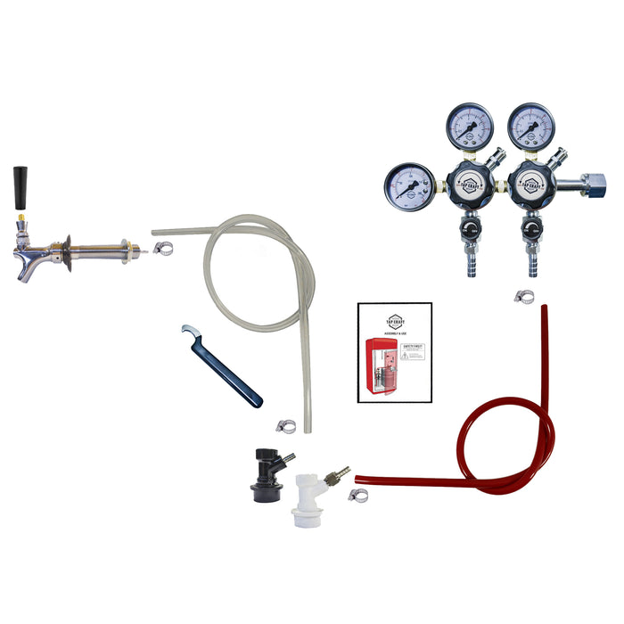 Ball Lock Door Mount Kegerator Conversion Kit