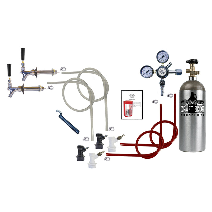 Ball Lock Door Mount Kegerator Conversion Kit