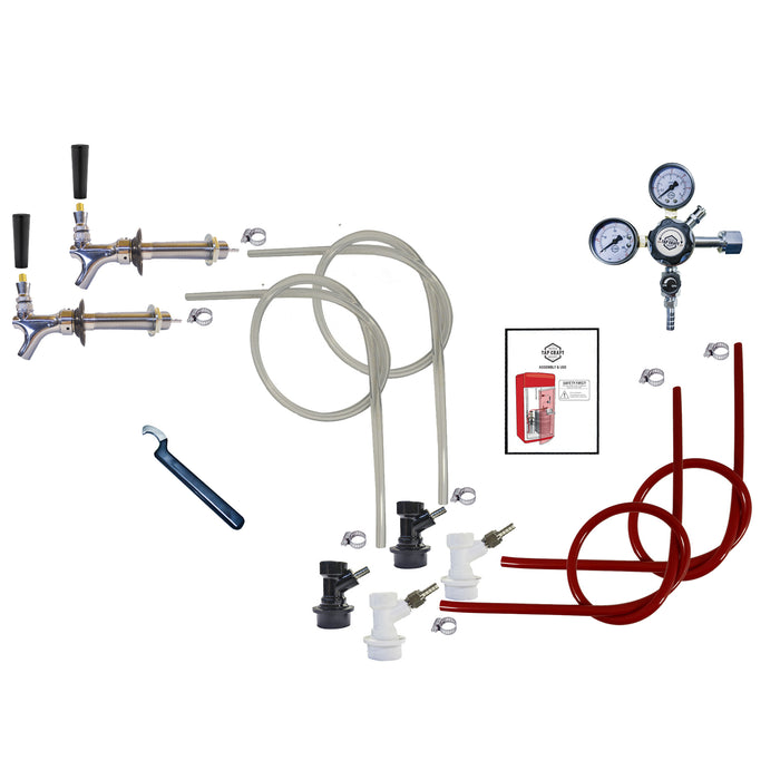 2 Tap / 1 Valve / Without Tank
