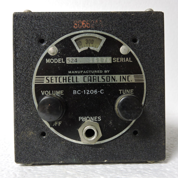 Beacon Radio Receiver BC-1206-C, Model 524