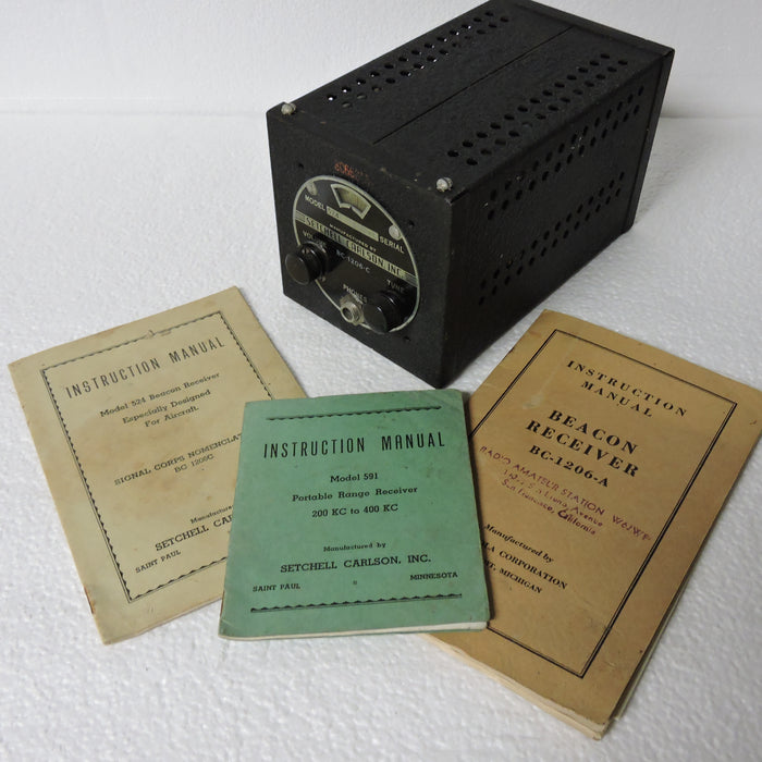 Beacon Radio Receiver BC-1206-C, Model 524