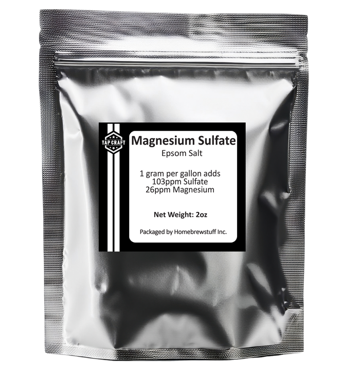 Beer Brewing Salts for Water Adjustment and Building