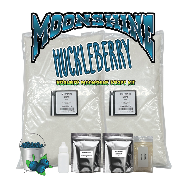 Beginner Huckleberry Moonshine Recipe Kit