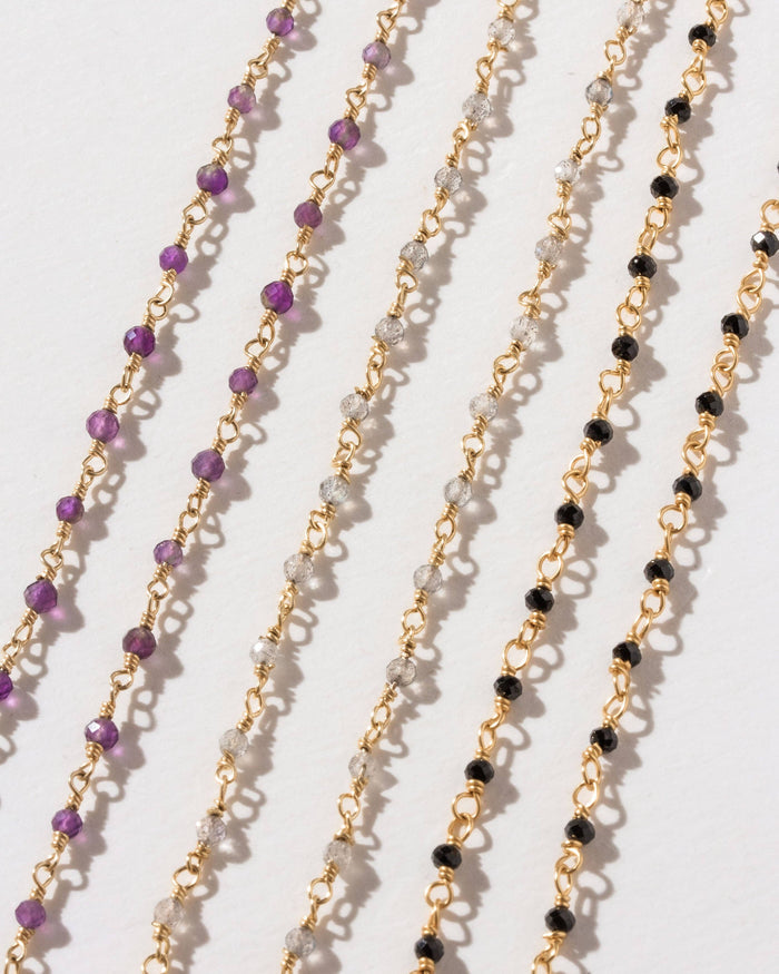 Black Onyx Anklet