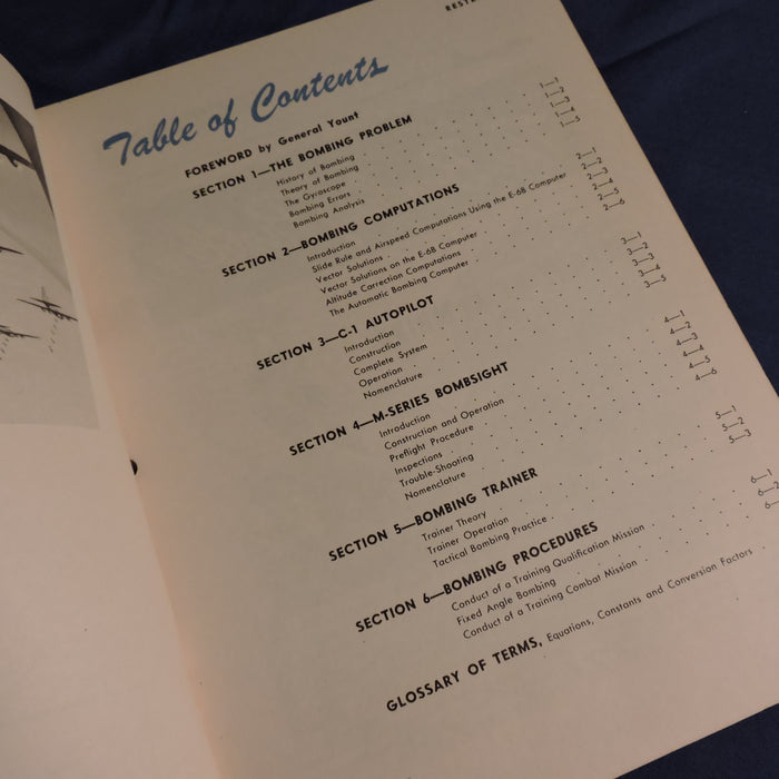 Bombing - Students' Manual, US Army Air Force Training Command WWII