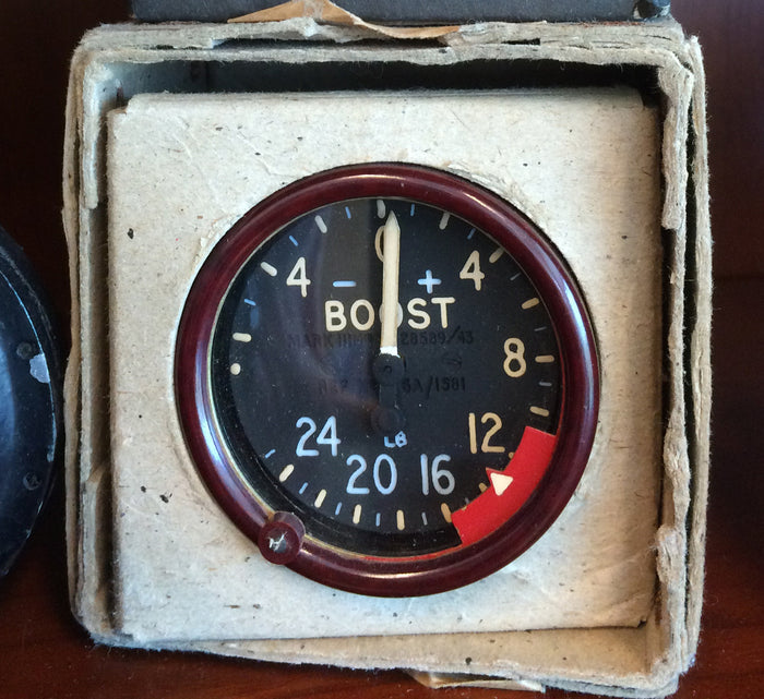 Boost Pressure Indicator, MK IIIm, 6A/1581, British Royal Air Force, 1943