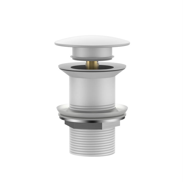 Brass Drainer White - White Bathroom Drainer Pakistan - Aqua Bath