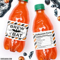 "Brew of Bat" Halloween Drink Labels