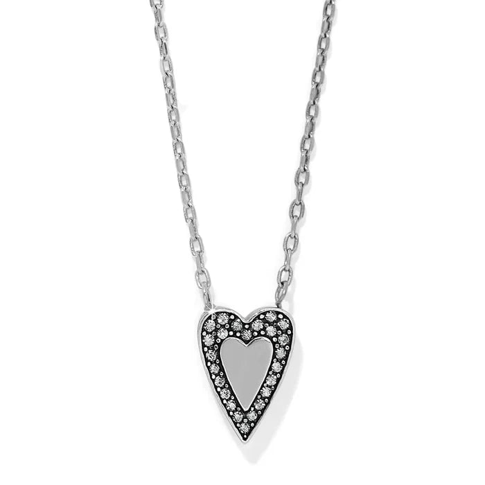 Brighton Love Messages B Bold Reversible Necklace