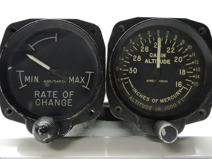 Cabin Altitude/Pressurization Selector Set (2 instruments) B-50 KC-97