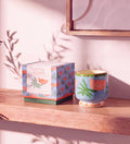 Cactus Flower Candle