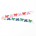 Camile Skinny Scarf -Bow Print