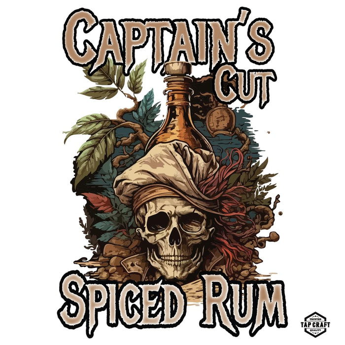 CAPTAIN'S CUT Spiced Rum Fermentation Kit, 5 Gallon