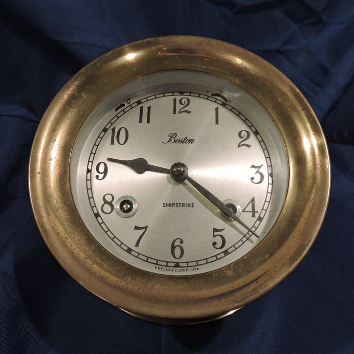 Chelsea Boston Shipstrike Mechanical Ships Clock