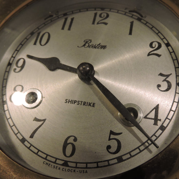 Chelsea Boston Shipstrike Mechanical Ships Clock