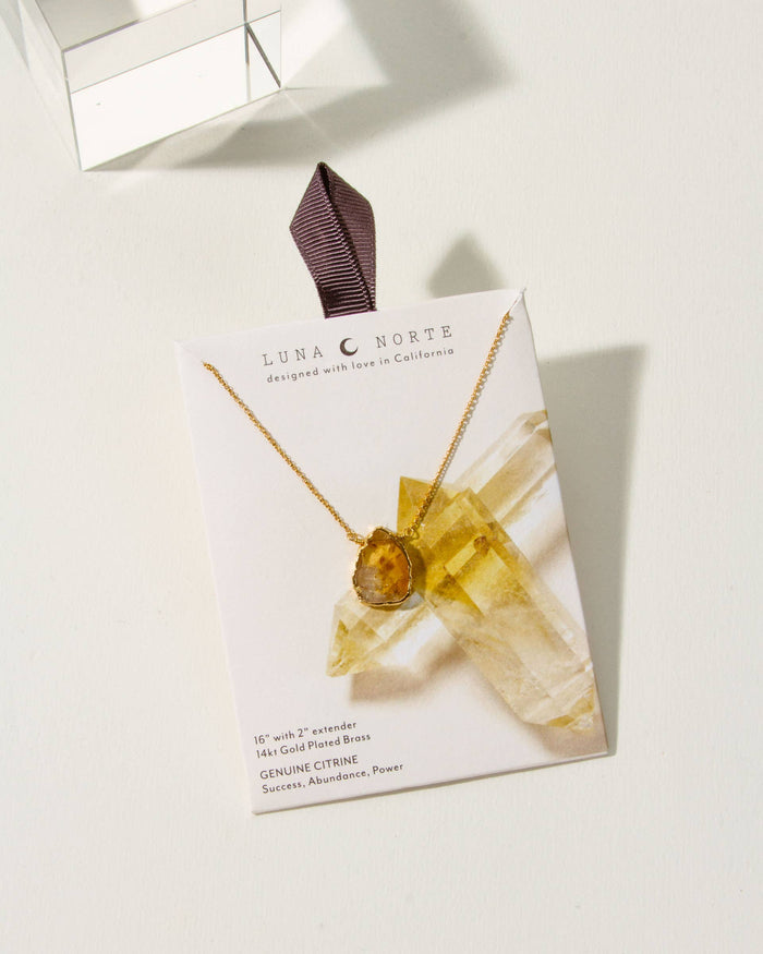 Citrine Necklace