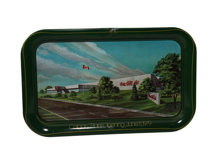 Coca Cola Calgary Plant Serving Tray