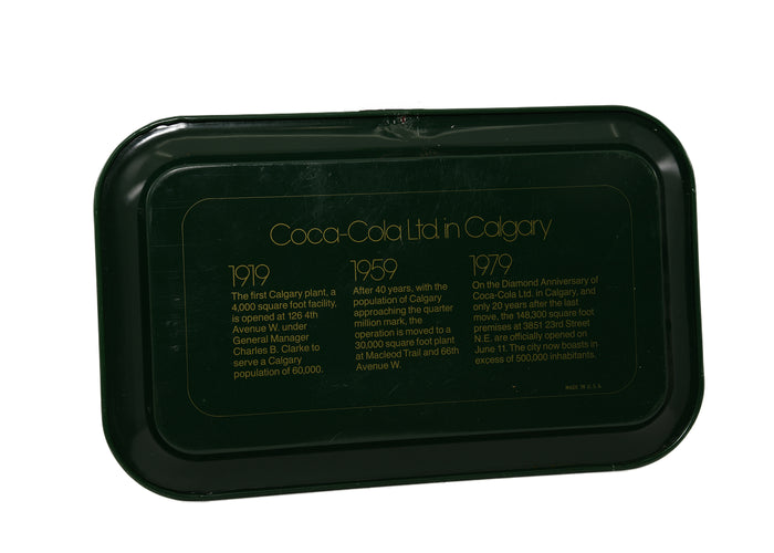 Coca Cola Calgary Plant Serving Tray