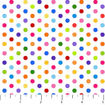 Color Play - Small Dots - White Multi 24912-10
