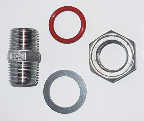 Compact Valve w/ Weldless Fitting & 3/8" Hose Barb