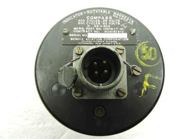 Compass, Magnesyn Remote Indicating , Bendix 10078-1T US Navy F7F