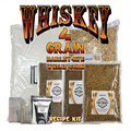 Complete Corn, Barley, Rye and Wheat Whiskey Fermentation Kit