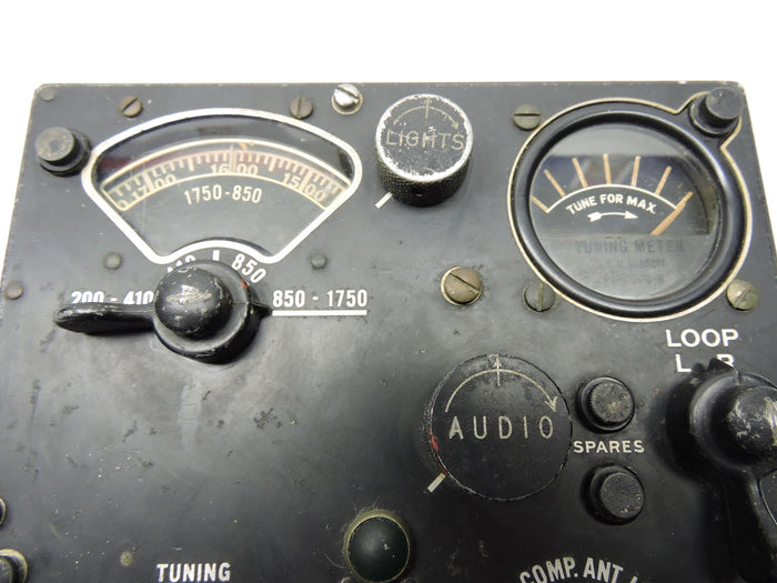 Control Unit, BC-434-A, of SCR-269 Automatic Radio Compass, B-17, B-24, B-29
