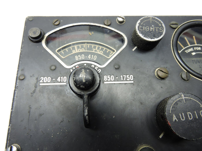 Control Unit, BC-434-A, of SCR-269 Automatic Radio Compass, B-17, B-24, B-29