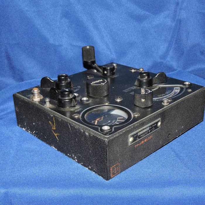 Control Unit C-4, of ARN-7 Automatic Radio Compass, for Parts or Repair