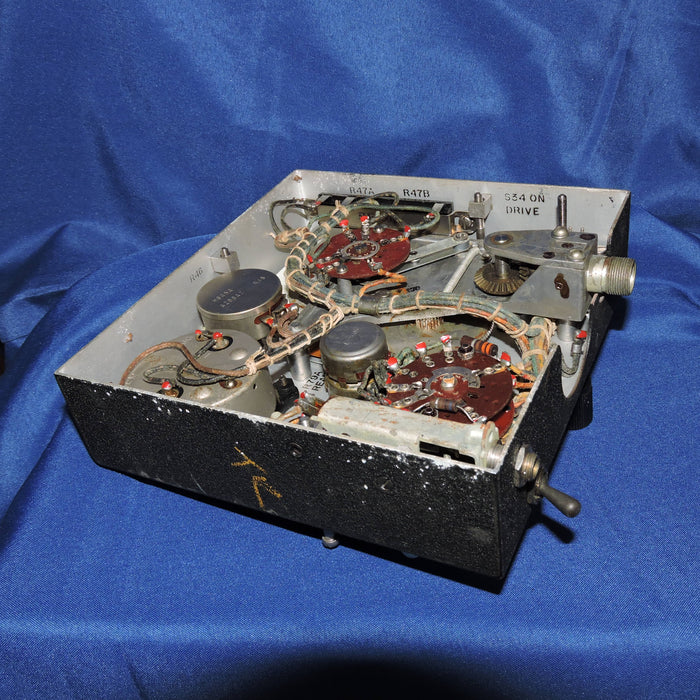 Control Unit C-4, of ARN-7 Automatic Radio Compass, for Parts or Repair