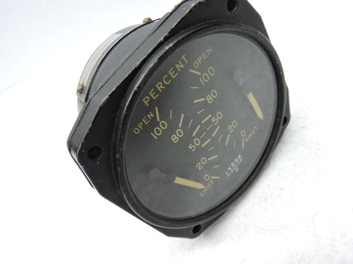 Cowl Flap Position Indicator, Bendix Magnesyn, C-121 Lockheed Constellation