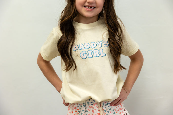 Daddys Girl Graphic Tee Ivory